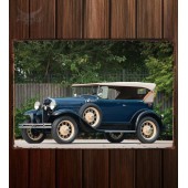 Металлическая табличка Ford Model A Deluxe Phaeton